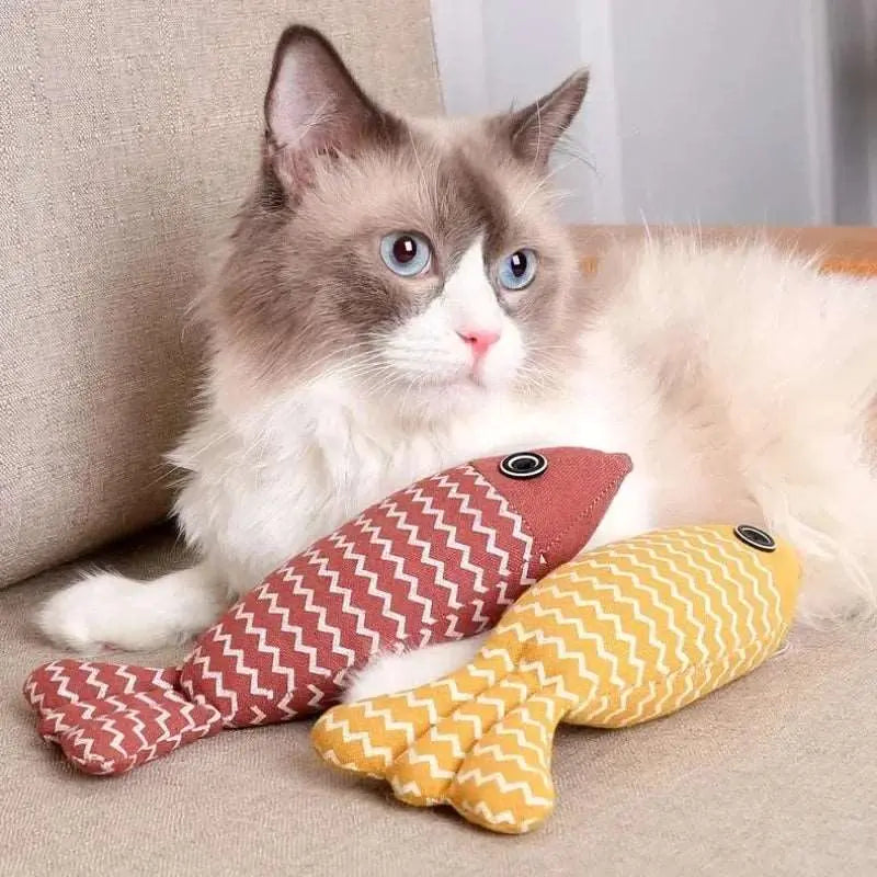 Fishy - Jouet à herbe à chat - MyPetsFriends