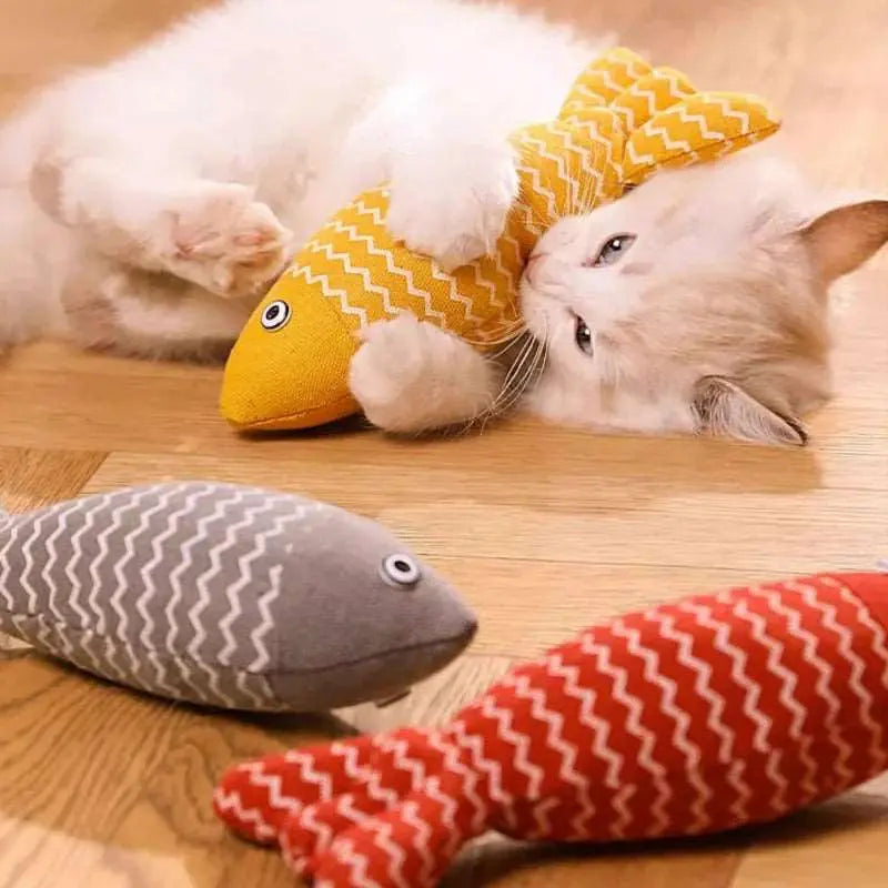 Fishy - Jouet à herbe à chat - MyPetsFriends